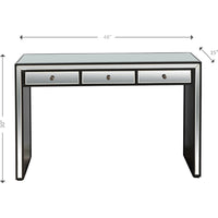 Bold and Black Console Table