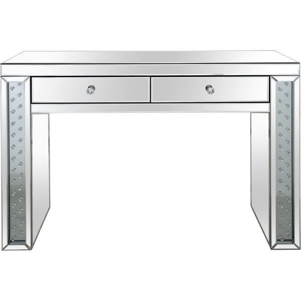 Encrusted Crystal Console Table