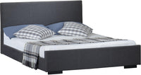 Grey Platform Queen Bed