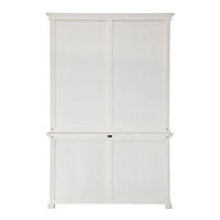 Classic White Hutch Cabinet