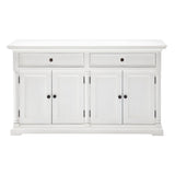 Classic White Hutch Cabinet