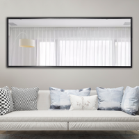 Gold Aluminum Framed Mirror