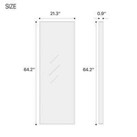 Gold Aluminum Framed Mirror