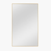 Minimal Metal Framed Bathroom Vanity Mirror