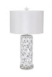 Set of 2 White Starfish Network Table Lamps
