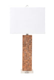 Set of 2 Coastal Sand Mother of Pearl Table Lamps