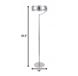 Pierced Bling Halo LED Floor Lamp