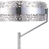 Pierced Bling Halo LED Floor Lamp