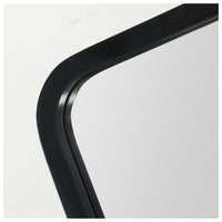 Black Wooden Standing Mirror