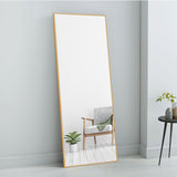 Minimal Metal Framed Bathroom Vanity Mirror