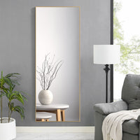 Minimal Metal Framed Bathroom Vanity Mirror