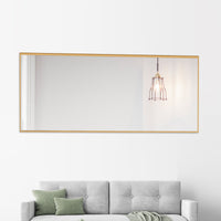 Minimal Metal Framed Bathroom Vanity Mirror