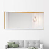 Minimal Metal Framed Bathroom Vanity Mirror