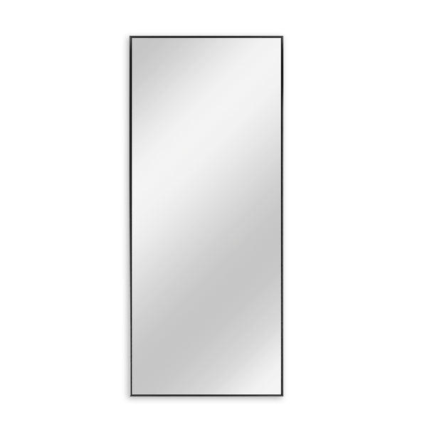 Minimal Black Bathroom Vanity Mirror