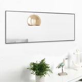 Minimal Black Bathroom Vanity Mirror