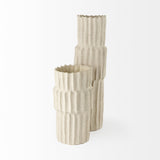 23" Jumbo Organic Textured Sand Vase
