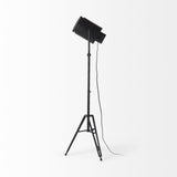 61" Black Movie Set Floor Lamp