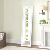 Thick Border White Wall Mirror