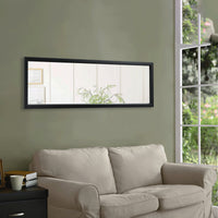 Thick Border Black Full Length Mirror