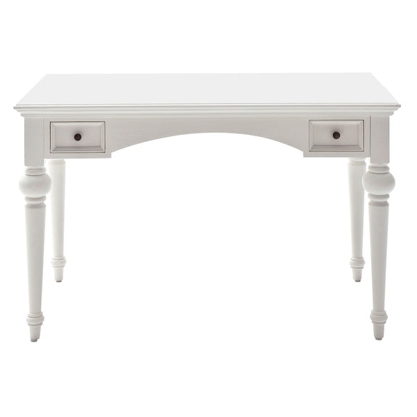 Antiqued White Provencial Writing or Computer Desk