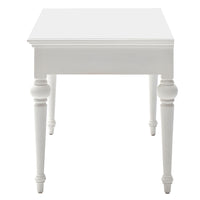 Antiqued White Provencial Writing or Computer Desk