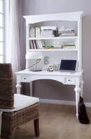 Antiqued White Provencial Writing or Computer Desk