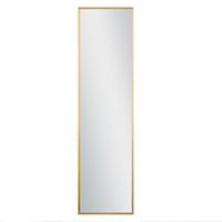 Gold Aluminum Frame Mirror
