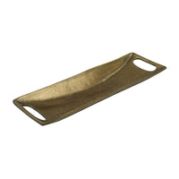 Petite Gold Metal Boat Shaped Tray