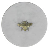 Bumble Bee Inlay Marble Serving Tray