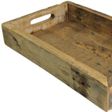 Petite Wooden Block Serving Tray