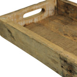 Petite Wooden Block Serving Tray