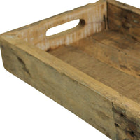 Petite Wooden Block Serving Tray