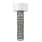 Vallin 1-Light Black Gold Floor Lamp