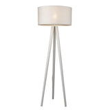 Tourer 1-Light White Floor Lamp