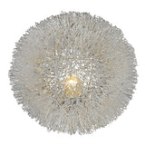 Luminary 1-Light Metallic Silver 12" Accent Lamp
