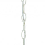 White Glass Globe Hanging Light