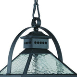 Bay Street 3-Light Matte Black Hanging light