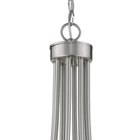 Sawyer 8-Light Satin Nickel Chandelier