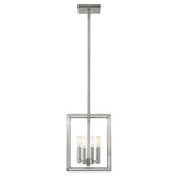 Cobar 4-Light Satin Nickel Pendant