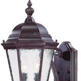 Two Light Brown Carousel Lantern Wall Light