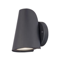 Matte Black LED Conical Wall Sconce