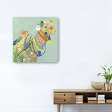 20" Moroccan Inspired Camel Canvas Wall Art