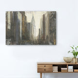 24" NYC Urban Street Scene Canvas Wall Art