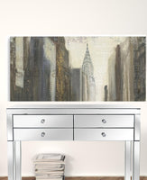 24" NYC Urban Street Scene Canvas Wall Art