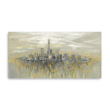 20" Artistic Manhattan city Skyline Canvas Wall Art