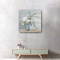 20" Sweet and Serene Flower Bouquet Canvas Wall Art