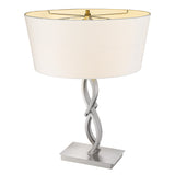 Trend Home 1-Light Satin Nickel Table Lamp