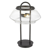 Garner 2-Light Oil-Rubbed Bronze Table Lamp