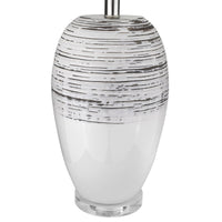 Trend Home 1-Light Polished Nickel Table Lamp