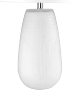 Trend Home 1-Light White Table Lamp